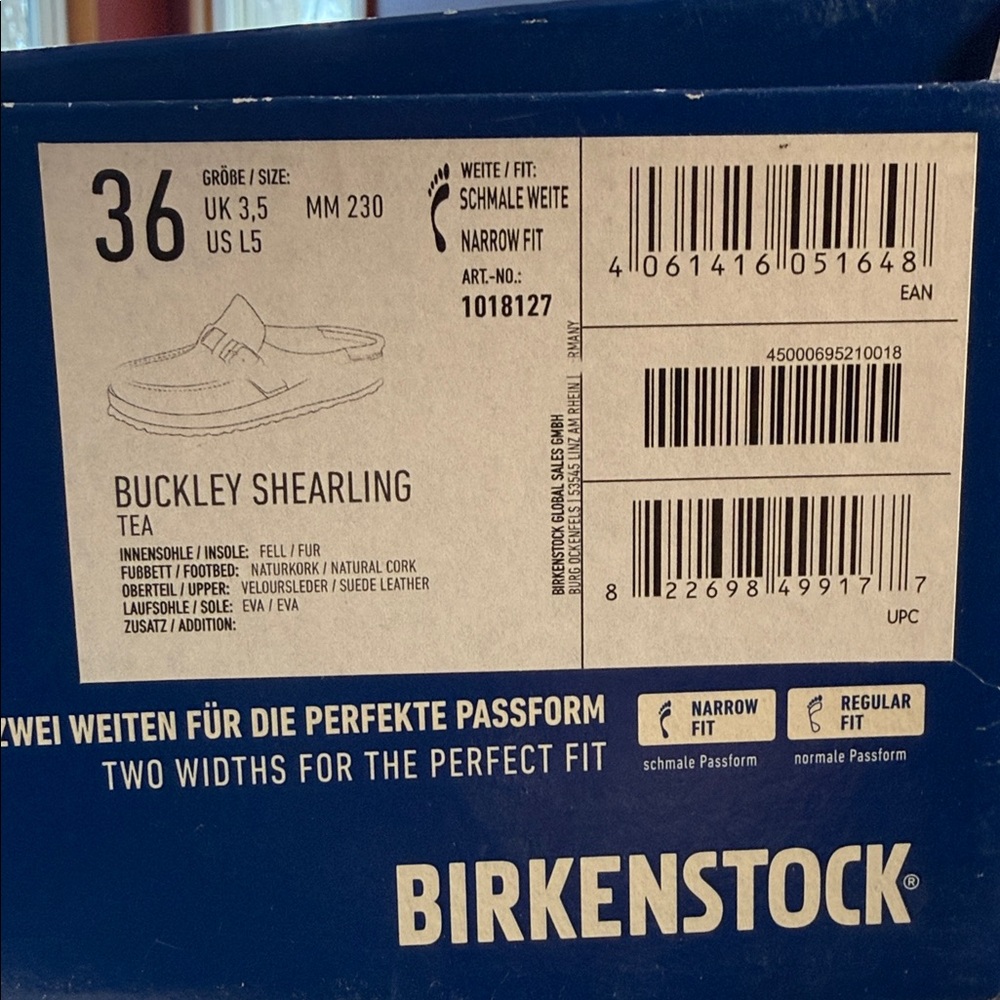 Birkenstock Buckley Clog Shearling -NEW - Picture 11 of 11